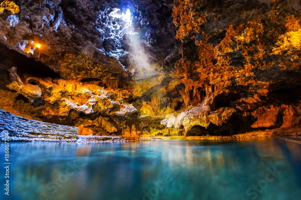 Obraz Cave and Basin Historic Site in Banff National Park, Canada