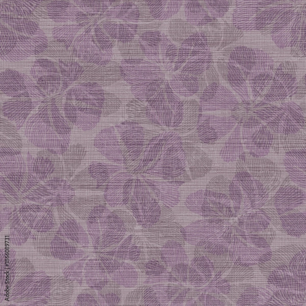 Obraz Abstract Textured Floral Seamless Pattern 