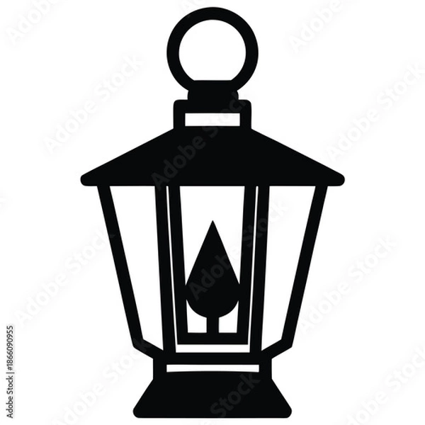 Obraz lantern vector icon