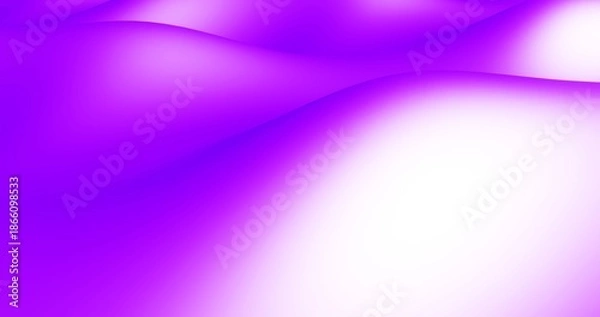 Obraz Abstract background purple wavy liquid 3d render