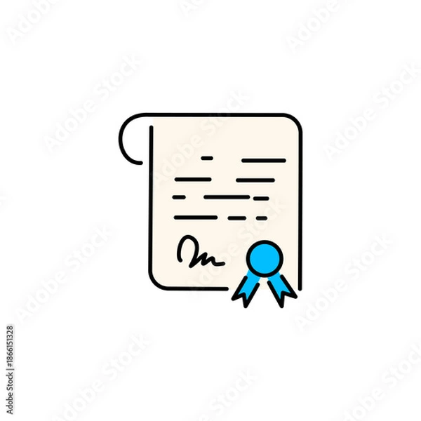 Obraz Flat world book day illustration 