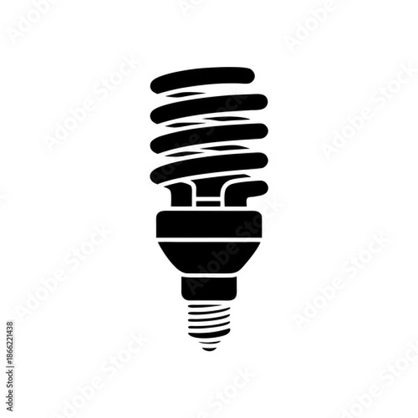Obraz fluorescent light bulb