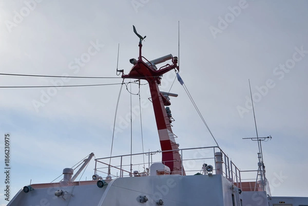 Obraz 砕氷船のアンテナ