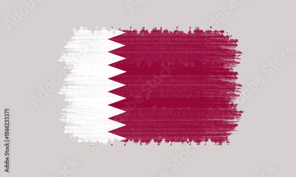 Obraz Qatar flag