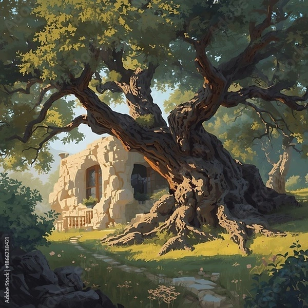 Obraz tree in the water