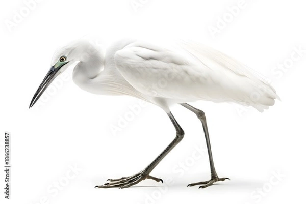 Obraz Elegant Heron Standing Gracefully