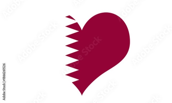 Obraz Qatar flag