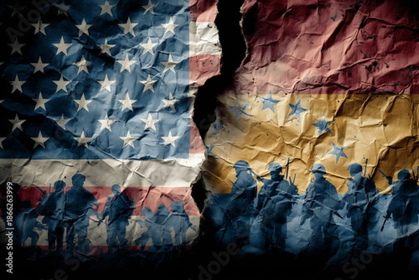 Obraz アメリカとベネズエラ