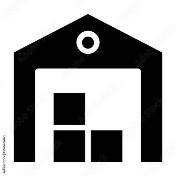 Obraz warehouse icon