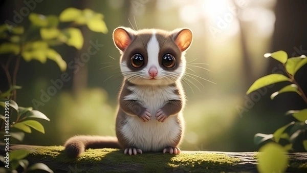 Obraz squirrel on tree