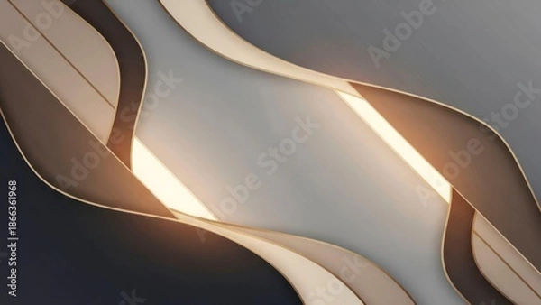 Fototapeta Abstract waves