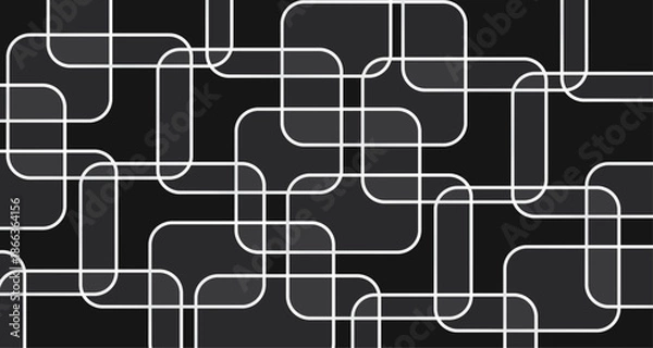 Obraz abstract geometric seamless pattern