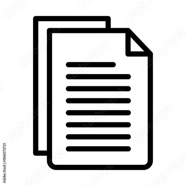 Obraz Paper Icon Design