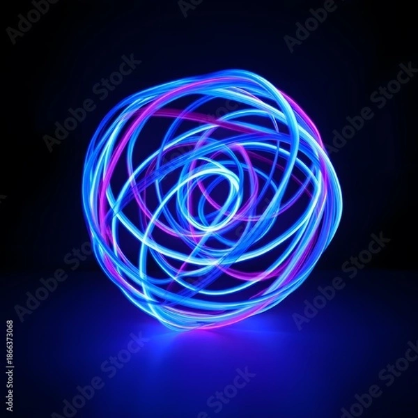 Obraz Neon Infinity Orb