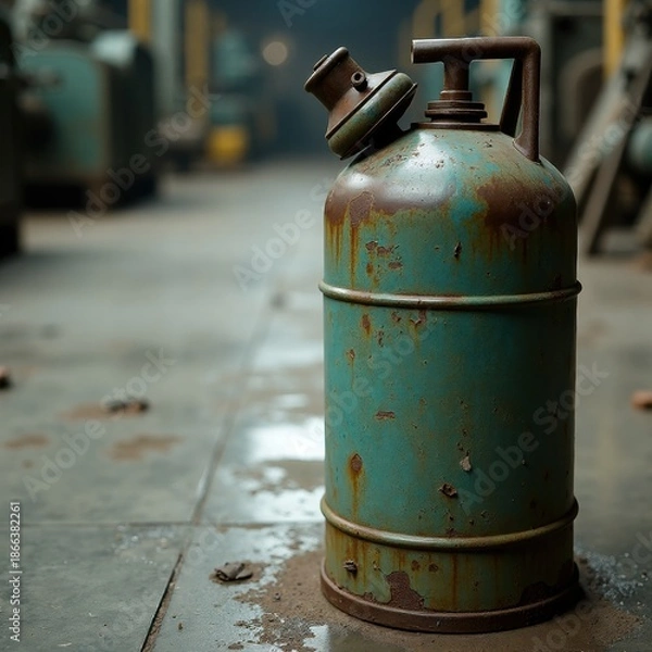 Obraz Forgotten Echo: The Rusty Canister