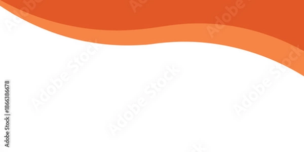 Obraz Header shape for website and border for banner. Abstract design element for template.