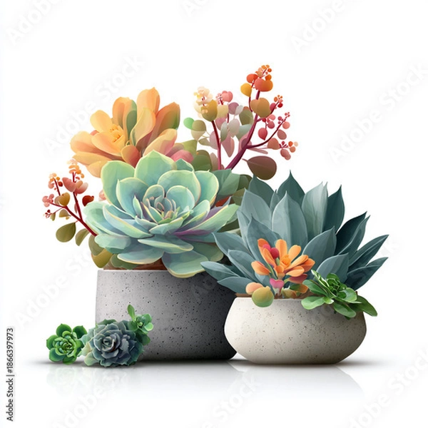 Obraz cactus in a pot