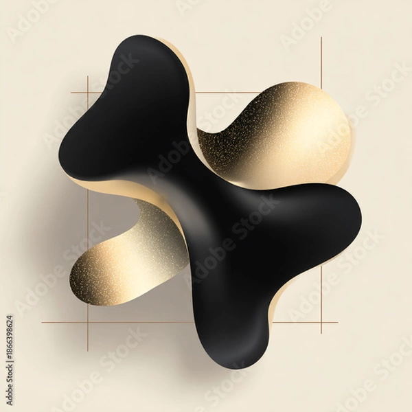 Obraz Gold silver and bronze