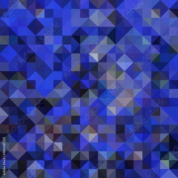 Obraz Colorful polygonal abstract background. Low poly effect. Polygon backdrop.