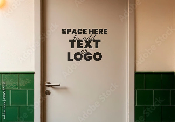 Fototapeta Door Mockup