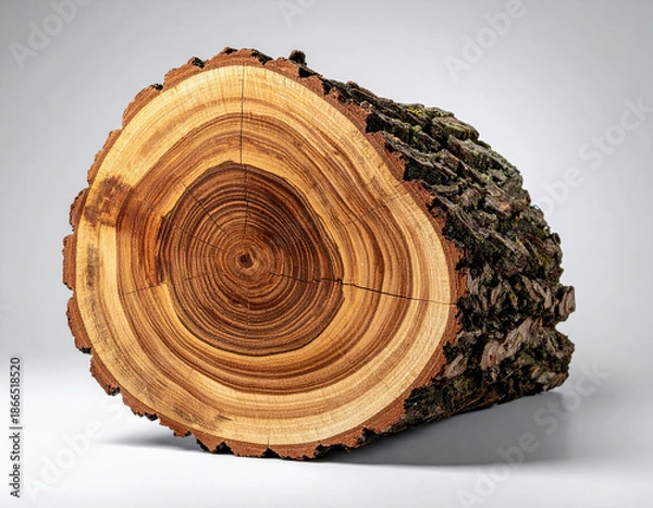 Obraz 나무-통나무-통나무 단면-나이테-통나무장작-땔감