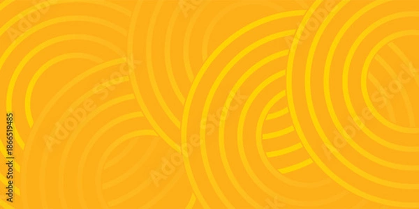 Fototapeta Pasta background, spaghetti abstract geometric pattern. Macaroni yellow poster. Wavy abstract pattern. vector