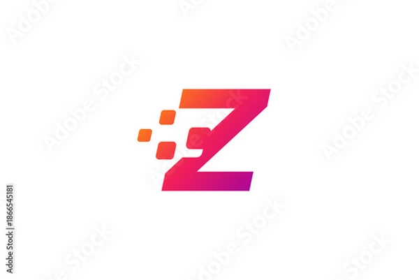 Obraz Letter Z logo icon design template elements