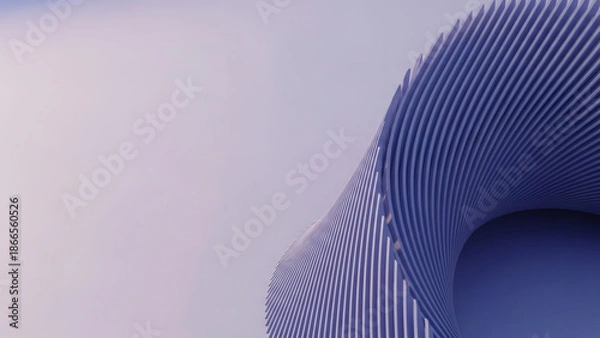 Obraz Abstract lines background, 3d rendering illustration graphic resource