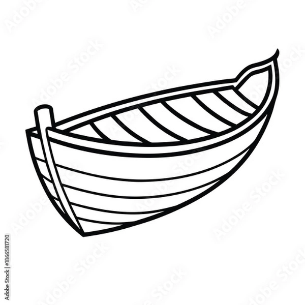 Fototapeta rowboat