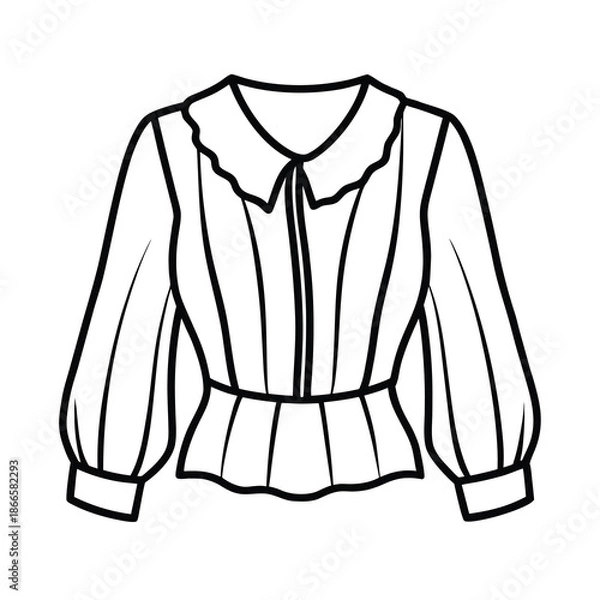 Fototapeta satin blouse