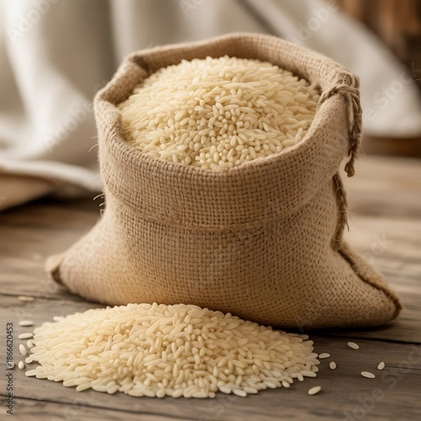 Obraz Rice Sack with Grains
