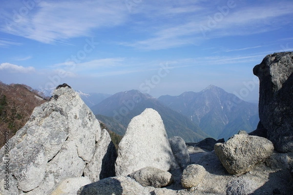 Obraz 鳳凰三山　地蔵岳