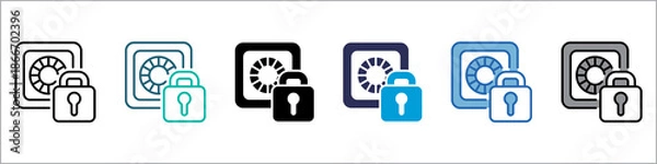 Obraz Safety Single Icon Multistyle Illustration