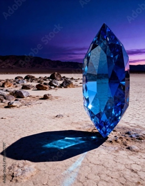 Fototapeta Blue Diamond