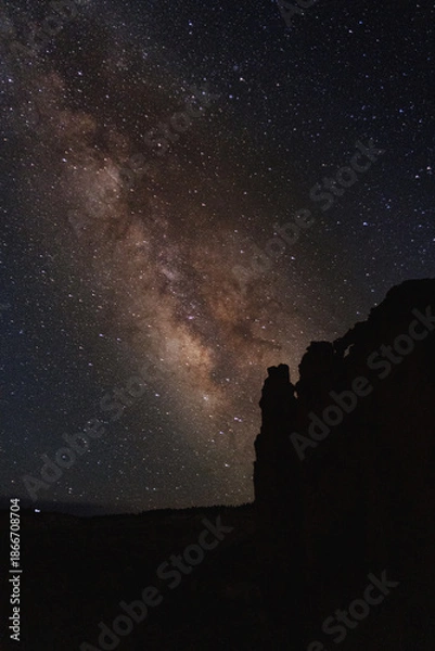 Obraz northern lights at night