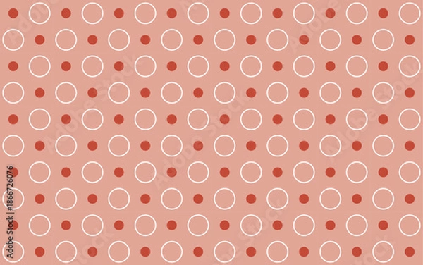 Obraz Seamless Dot Pattern Background EPS Vector