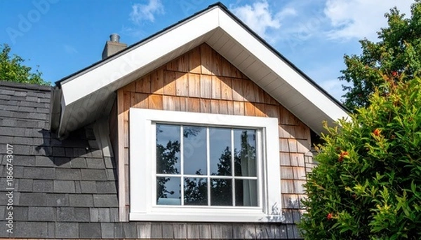 Fototapeta Dormer Window Detail.