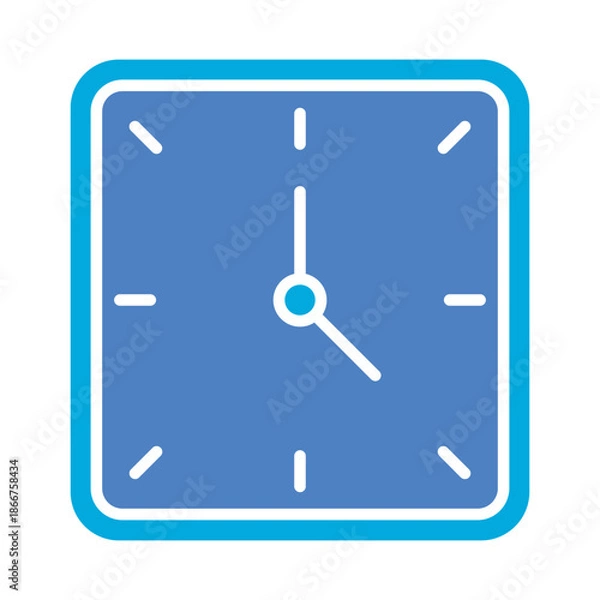 Obraz Wall Clock Icon