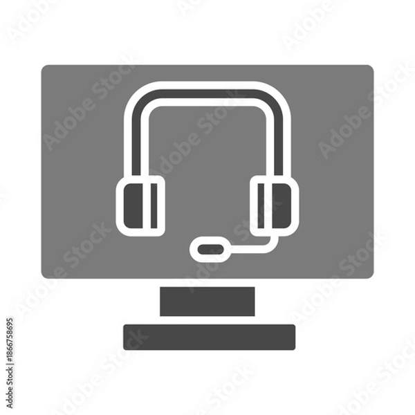 Obraz Online Support Icon