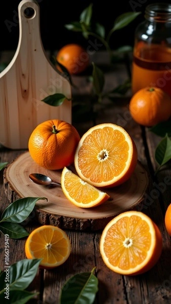 Obraz still life with oranges