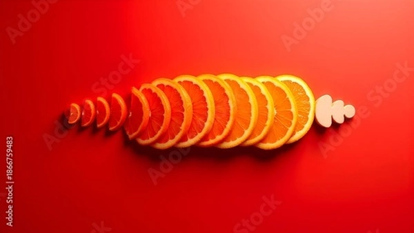 Obraz orange slice