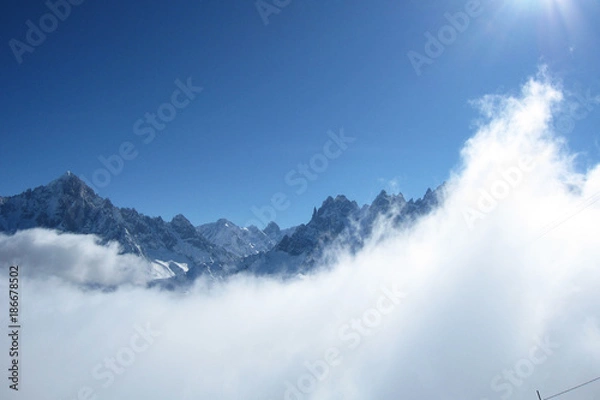 Obraz シャモニーモンブラン