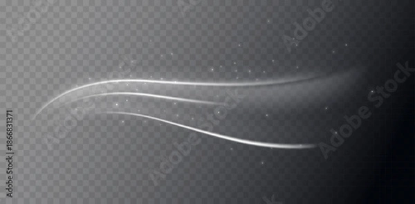 Obraz Ice swirl effect