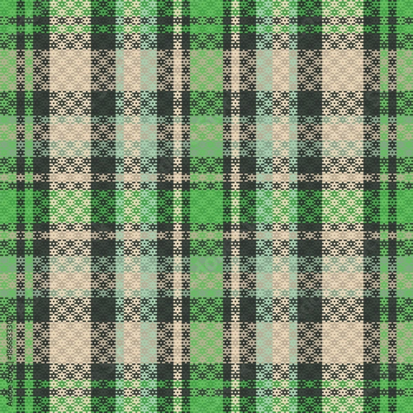 Obraz Tartan plaid pattern with texture.