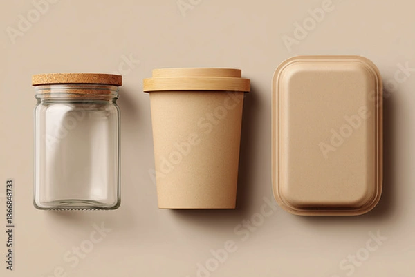 Obraz eco‑friendly food container