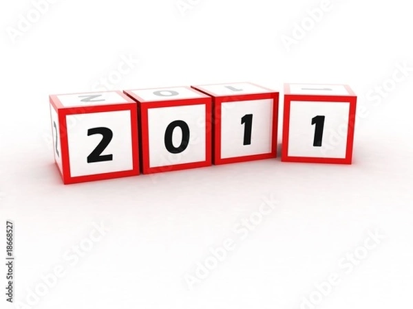 Fototapeta cube 2011