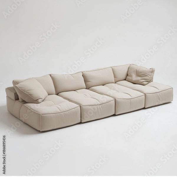Obraz sofa on a white background