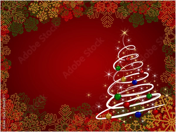 Fototapeta christmas background