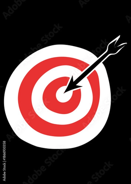 Fototapeta Zielscheibe 