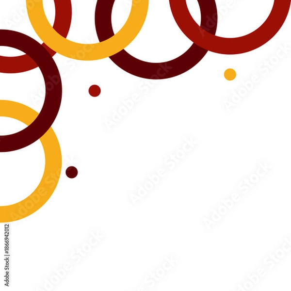 Obraz Business Geometric Corner Illustration